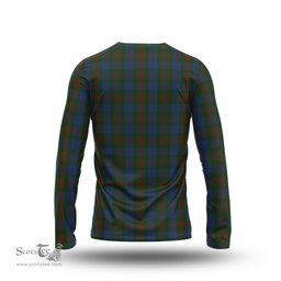 ScotsTee Shop Scottish Buchanan Hunting Clan Crest Tartan Long Sleeve T Shirt