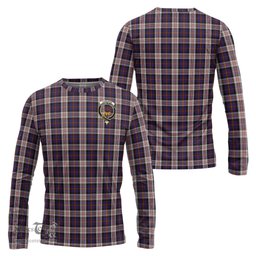 ScotsTee Shop Scottish Cameron of Erracht Dress Clan Crest Tartan Long Sleeve T Shirt