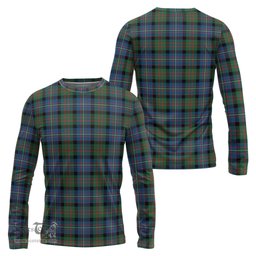 ScotsTee Shop Scottish Cameron of Erracht Ancient Clan Tartan Long Sleeve T Shirt