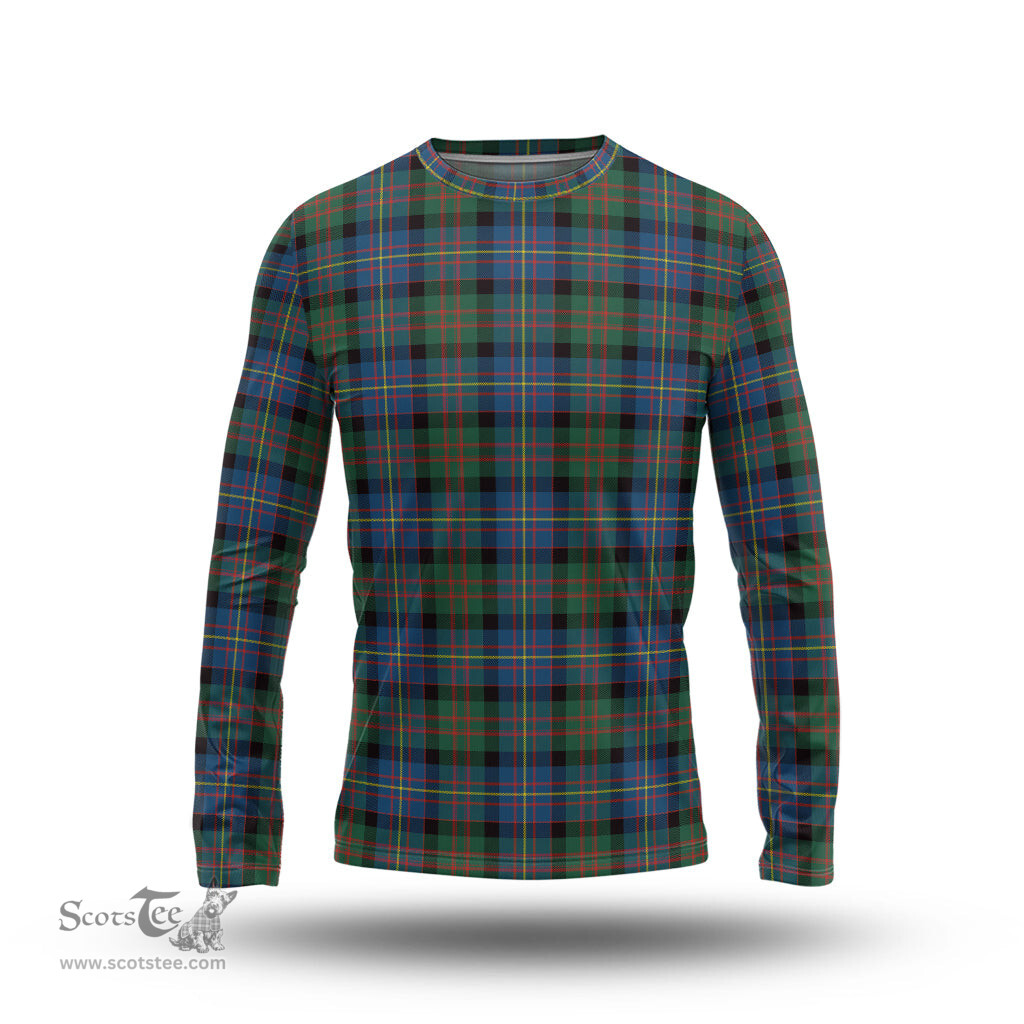 ScotsTee Shop Scottish Cameron of Erracht Ancient Clan Tartan Long Sleeve T Shirt
