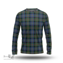 ScotsTee Shop Scottish Cameron of Erracht Ancient Clan Tartan Long Sleeve T Shirt