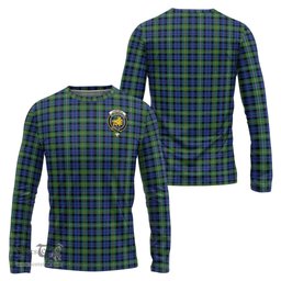 ScotsTee Shop Scottish Campbell Argyll Ancient Clan Crest Tartan Long Sleeve T Shirt