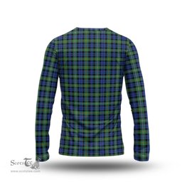 ScotsTee Shop Scottish Campbell Argyll Ancient Clan Crest Tartan Long Sleeve T Shirt
