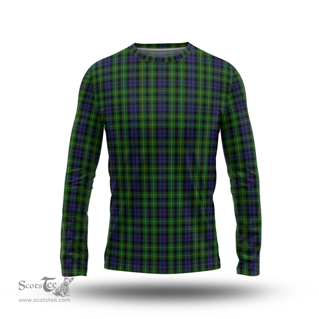 ScotsTee Shop Scottish Campbell of Breadalbane Clan Tartan Long Sleeve T Shirt