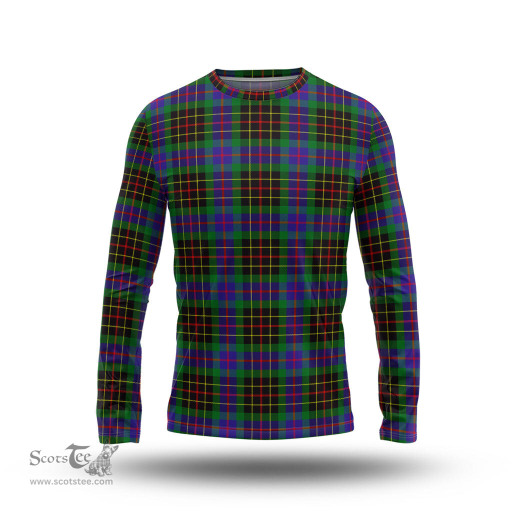 ScotsTee Shop Scottish Brodie Hunting Modern Clan Tartan Long Sleeve T Shirt