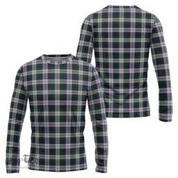 ScotsTee Shop Scottish Campbell of Cawdor Dress Clan Tartan Long Sleeve T Shirt