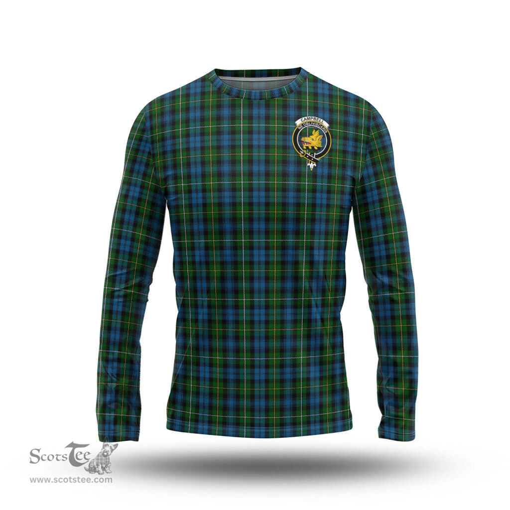 ScotsTee Shop Scottish Campbell of Argyll #02 Clan Crest Tartan Long Sleeve T Shirt