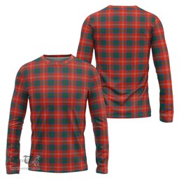 ScotsTee Shop Scottish Chisholm Ancient Clan Tartan Long Sleeve T Shirt