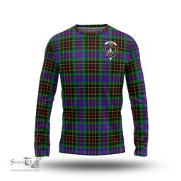 ScotsTee Shop Scottish Brodie Hunting Modern Clan Crest Tartan Long Sleeve T Shirt