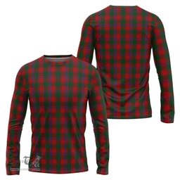 ScotsTee Shop Scottish Bruce Old Clan Tartan Long Sleeve T Shirt