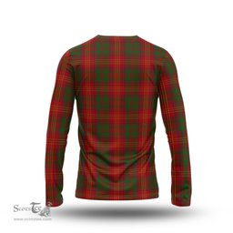 ScotsTee Shop Scottish Burns Clan Tartan Long Sleeve T Shirt
