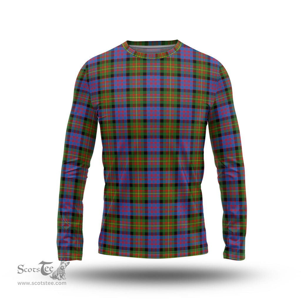 ScotsTee Shop Scottish Carnegie Ancient Clan Tartan Long Sleeve T Shirt