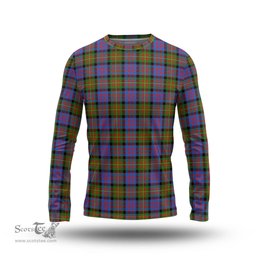 ScotsTee Shop Scottish Carnegie Ancient Clan Tartan Long Sleeve T Shirt