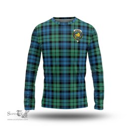 ScotsTee Shop Scottish Campbell Ancient 01 Clan Crest Tartan Long Sleeve T Shirt