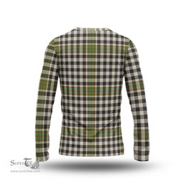 ScotsTee Shop Scottish Burns Check Clan Crest Tartan Long Sleeve T Shirt