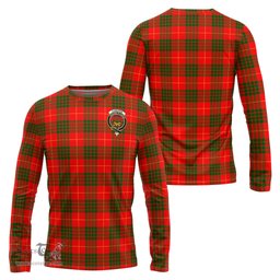 ScotsTee Shop Scottish Cameron Modern Clan Crest Tartan Long Sleeve T Shirt