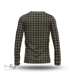 ScotsTee Shop Scottish Campbell Argyll Weathered Clan Tartan Long Sleeve T Shirt