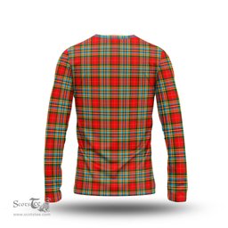 ScotsTee Shop Scottish Chattan Clan Crest Tartan Long Sleeve T Shirt