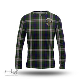 ScotsTee Shop Scottish Blair Dress Clan Crest Tartan Long Sleeve T Shirt