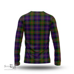 ScotsTee Shop Scottish Cameron of Erracht Modern Clan Crest Tartan Long Sleeve T Shirt