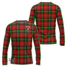 ScotsTee Shop Scottish Boyd Modern Clan Crest Tartan Long Sleeve T Shirt