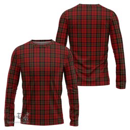 ScotsTee Shop Scottish Brodie Clan Tartan Long Sleeve T Shirt
