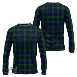 ScotsTee Shop Scottish Campbell Modern Clan Tartan Long Sleeve T Shirt