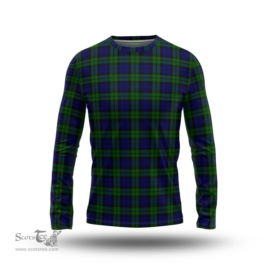 ScotsTee Shop Scottish Campbell Modern Clan Tartan Long Sleeve T Shirt
