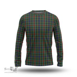 ScotsTee Shop Scottish Bisset Clan Tartan Long Sleeve T Shirt