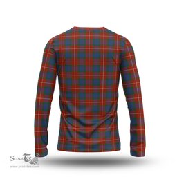 ScotsTee Shop Scottish Fraser Ancient Clan Crest Tartan Long Sleeve T Shirt
