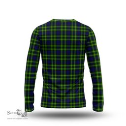 ScotsTee Shop Scottish Campbell of Breadalbane Modern Clan Crest Tartan Long Sleeve T Shirt