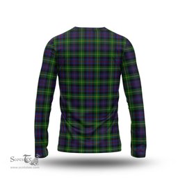 ScotsTee Shop Scottish Farquharson Clan Crest Tartan Long Sleeve T Shirt
