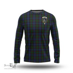 ScotsTee Shop Scottish Fletcher Clan Crest Tartan Long Sleeve T Shirt