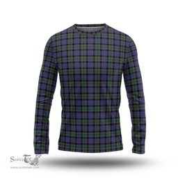 ScotsTee Shop Scottish Fletcher Modern Clan Tartan Long Sleeve T Shirt