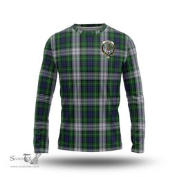 ScotsTee Shop Scottish Forbes Dress Clan Crest Tartan Long Sleeve T Shirt