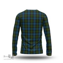 ScotsTee Shop Scottish Fletcher of Dunans Clan Tartan Long Sleeve T Shirt