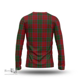 ScotsTee Shop Scottish Drummond Clan Crest Tartan Long Sleeve T Shirt