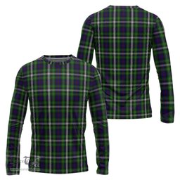 ScotsTee Shop Scottish Farquharson Dress Clan Tartan Long Sleeve T Shirt