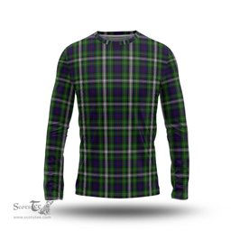 ScotsTee Shop Scottish Farquharson Dress Clan Tartan Long Sleeve T Shirt