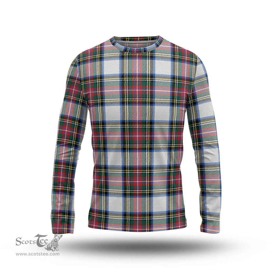 ScotsTee Shop Scottish Dennistoun Clan Tartan Long Sleeve T Shirt