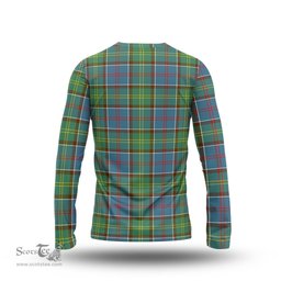 ScotsTee Shop Scottish Colville Clan Tartan Long Sleeve T Shirt