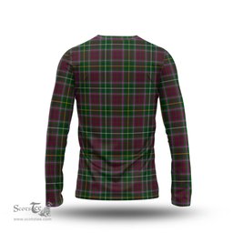 ScotsTee Shop Scottish Crosbie Clan Crest Tartan Long Sleeve T Shirt