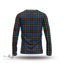 ScotsTee Shop Scottish Fraser Hunting Ancient Clan Crest Tartan Long Sleeve T Shirt