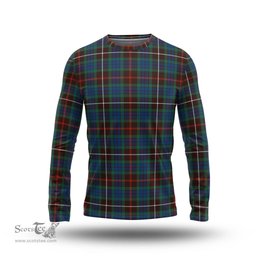 ScotsTee Shop Scottish Fraser Hunting Ancient Clan Tartan Long Sleeve T Shirt