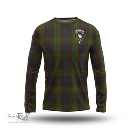 ScotsTee Shop Scottish Cunningham Hunting Modern Clan Crest Tartan Long Sleeve T Shirt