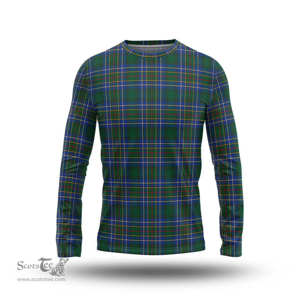 ScotsTee Shop Scottish Cockburn Ancient Clan Tartan Long Sleeve T Shirt