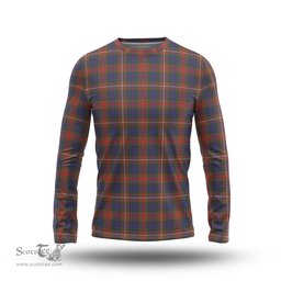 ScotsTee Shop Scottish Fraser Hunting Modern Clan Tartan Long Sleeve T Shirt