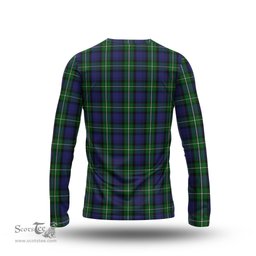 ScotsTee Shop Scottish Forbes Clan Crest Tartan Long Sleeve T Shirt