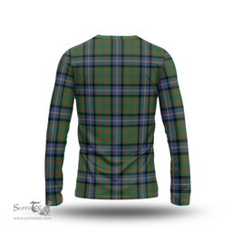 ScotsTee Shop Scottish Cochrane Ancient Clan Crest Tartan Long Sleeve T Shirt