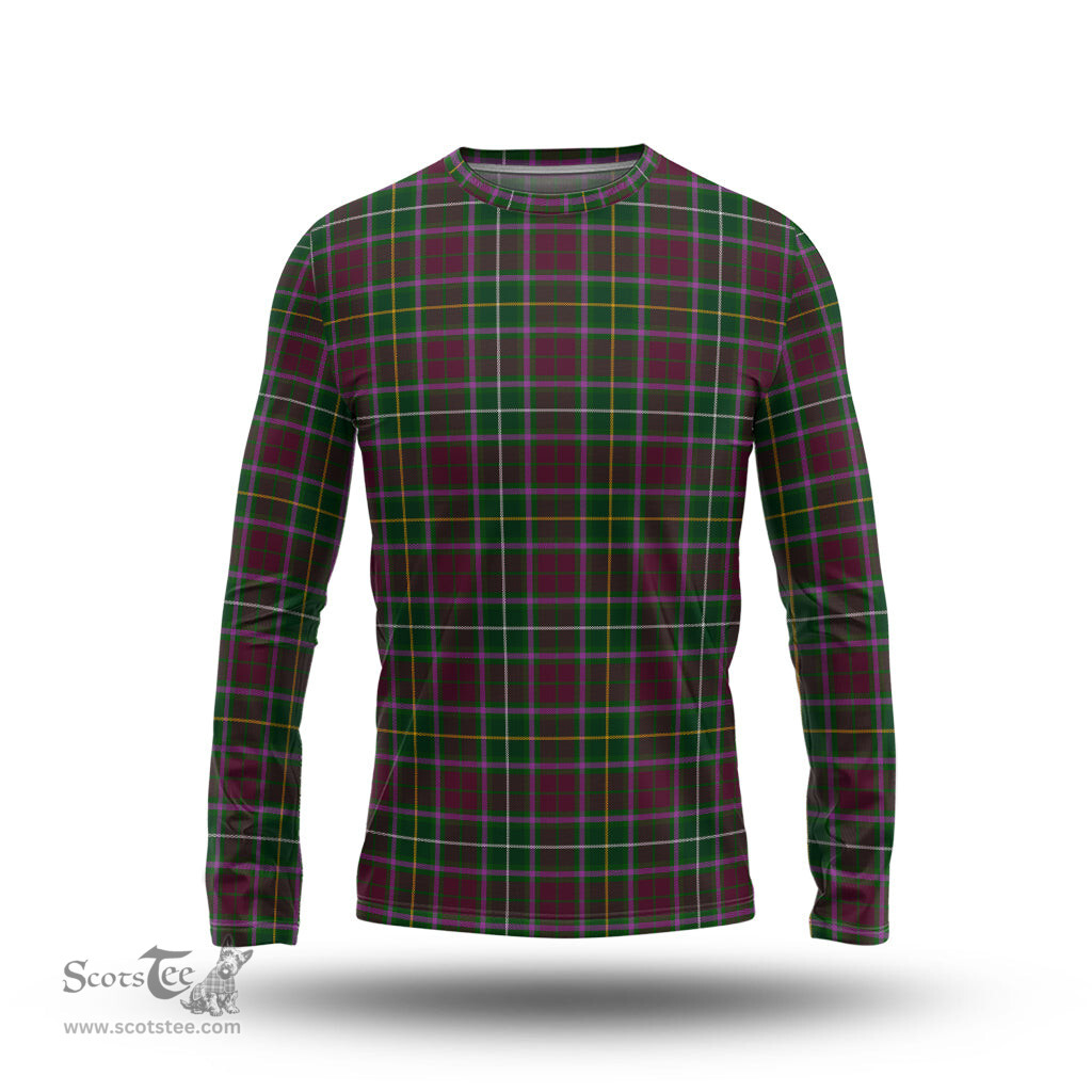 ScotsTee Shop Scottish Crosbie Clan Tartan Long Sleeve T Shirt